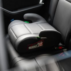 Alternative view of Inaltator auto Juju Jazzy Booster i-Size ISOFIX, Negru-Gri