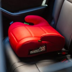 Alternative view of Inaltator  auto Juju Jazzy Booster i-Size ISOFIX, Rosu-Bordo