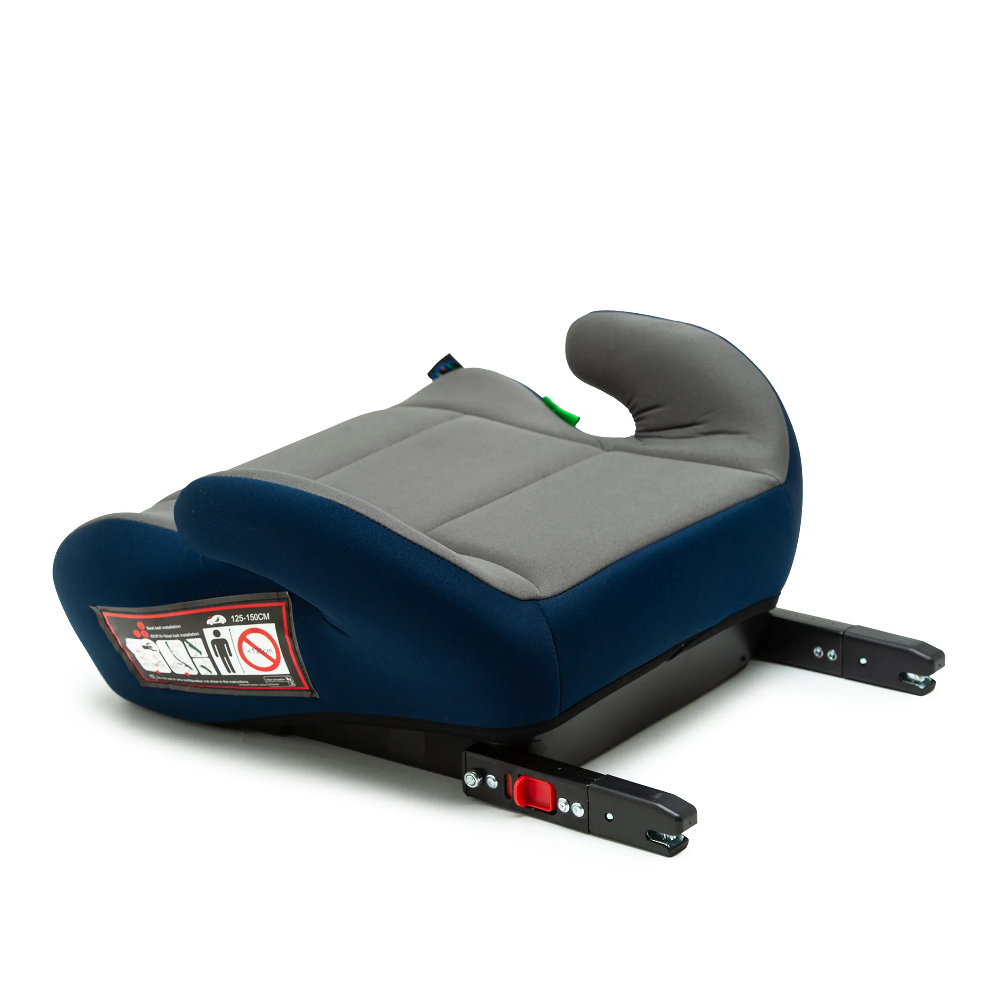 Inaltator auto Juju Jazzy Booster i-Size ISOFIX, Gri-Bleumarin - imagine 3