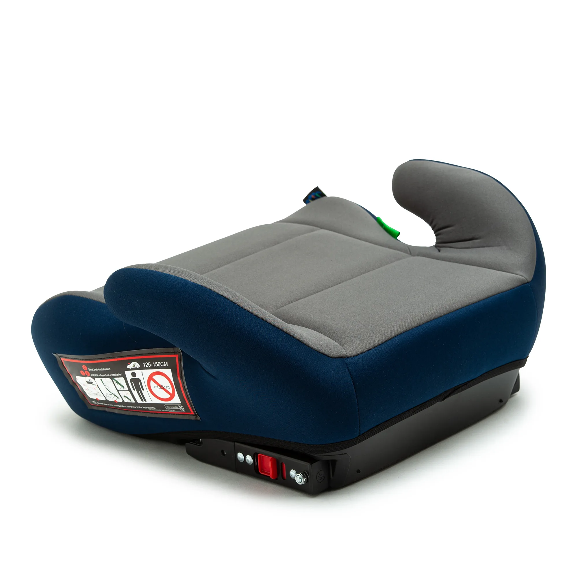 Inaltator auto Juju Jazzy Booster i-Size ISOFIX, Gri-Bleumarin - imagine 4