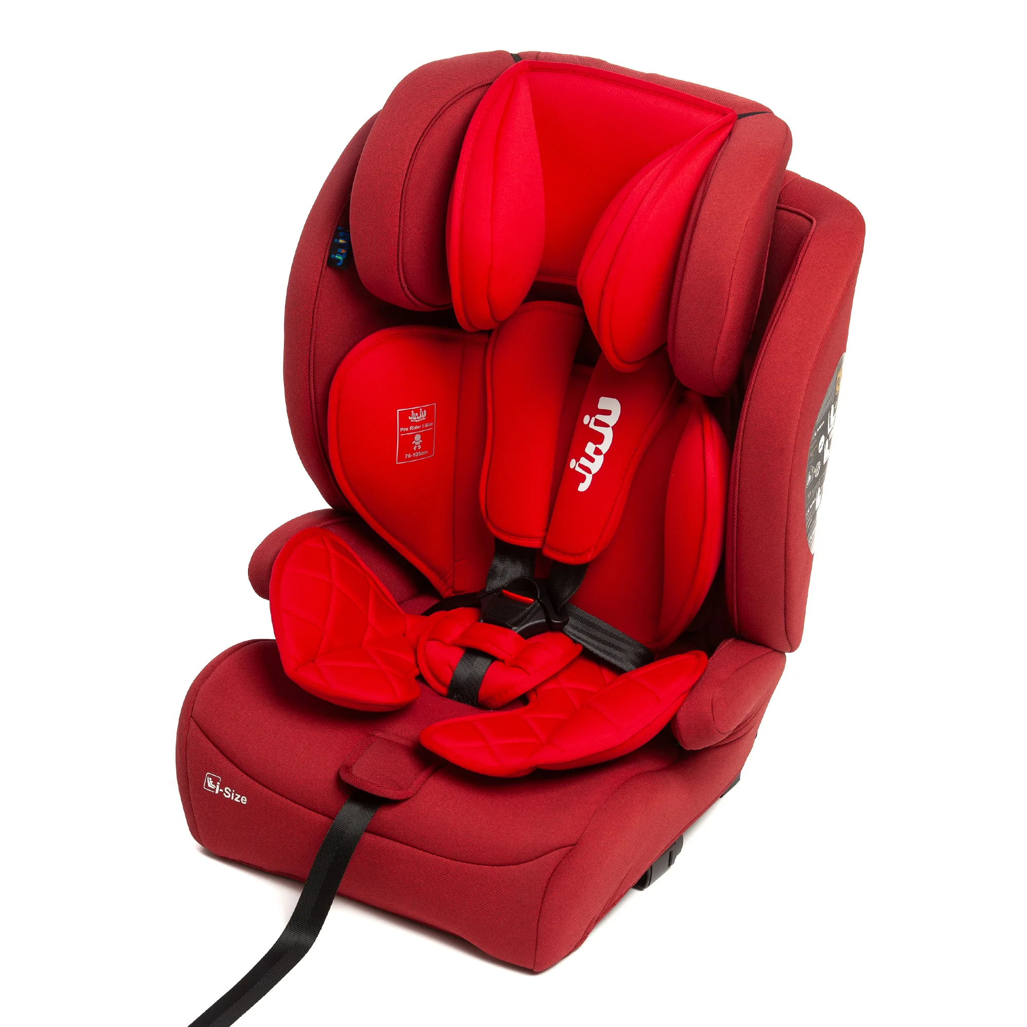 Scaun Auto Juju Pro Rider i-Size, Rosu - imagine 9