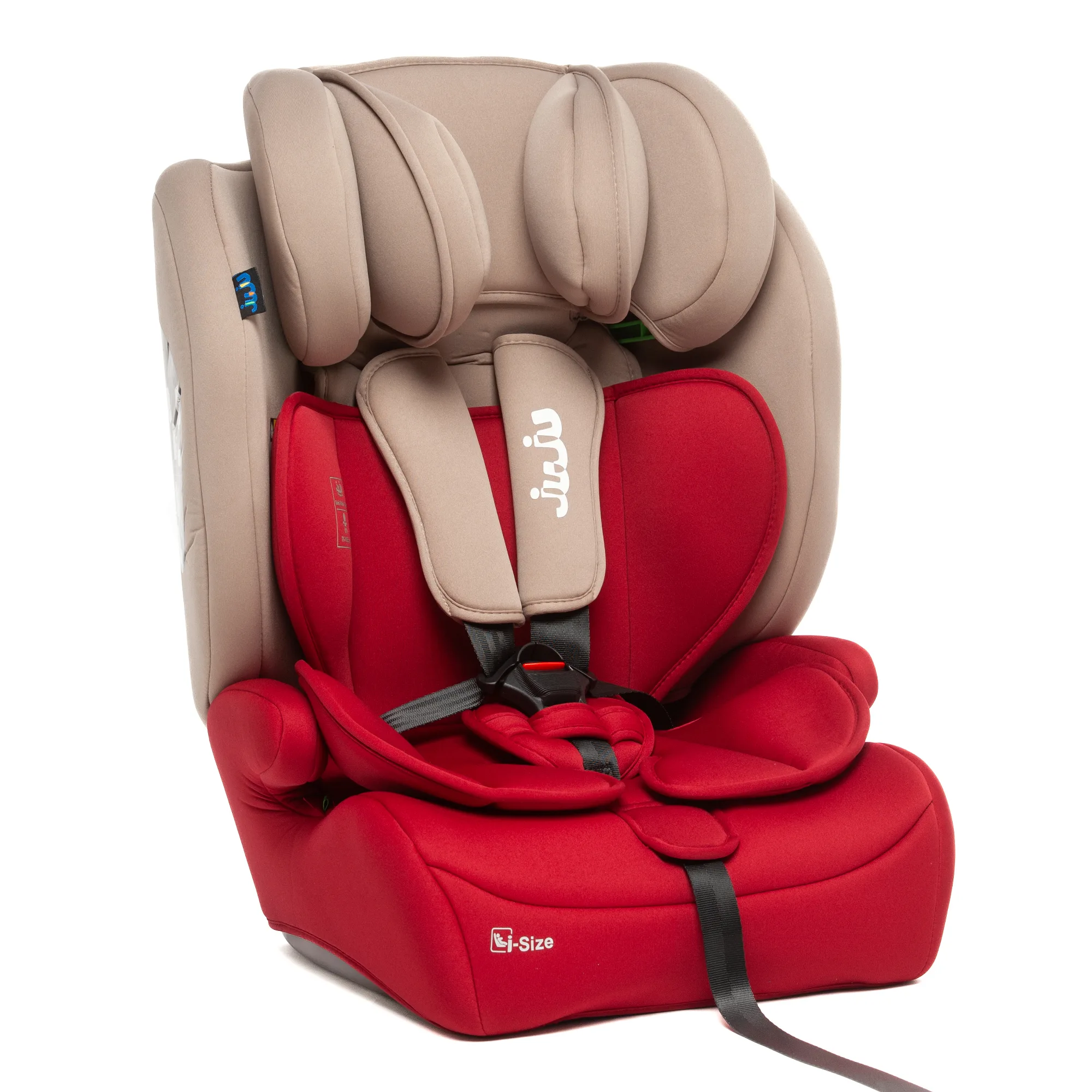 Scaun Auto Juju Safe Rider i-Size, Bej-Bordo