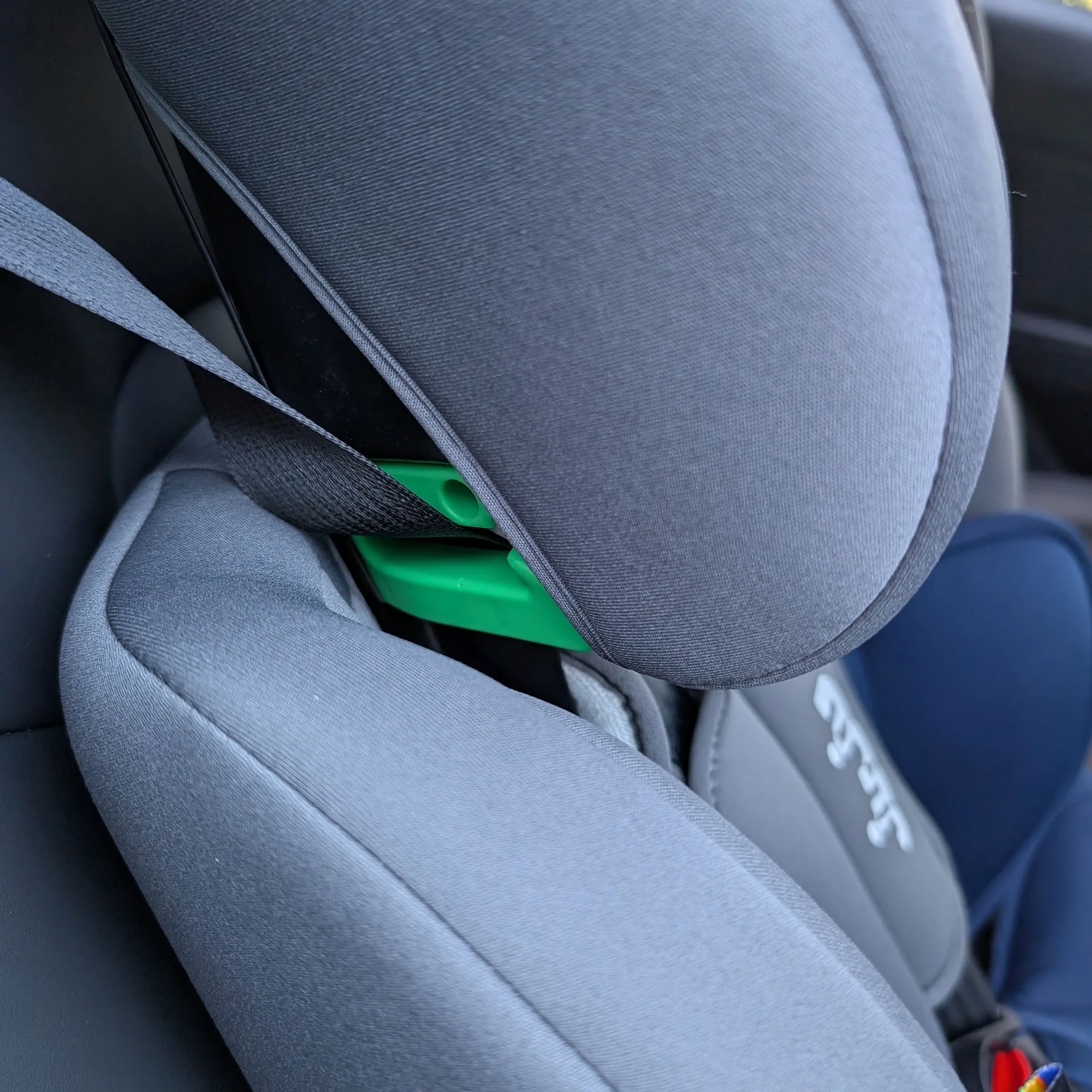 Scaun Auto Juju Safe Rider i-Size, Gri-Bleumarin - imagine 3