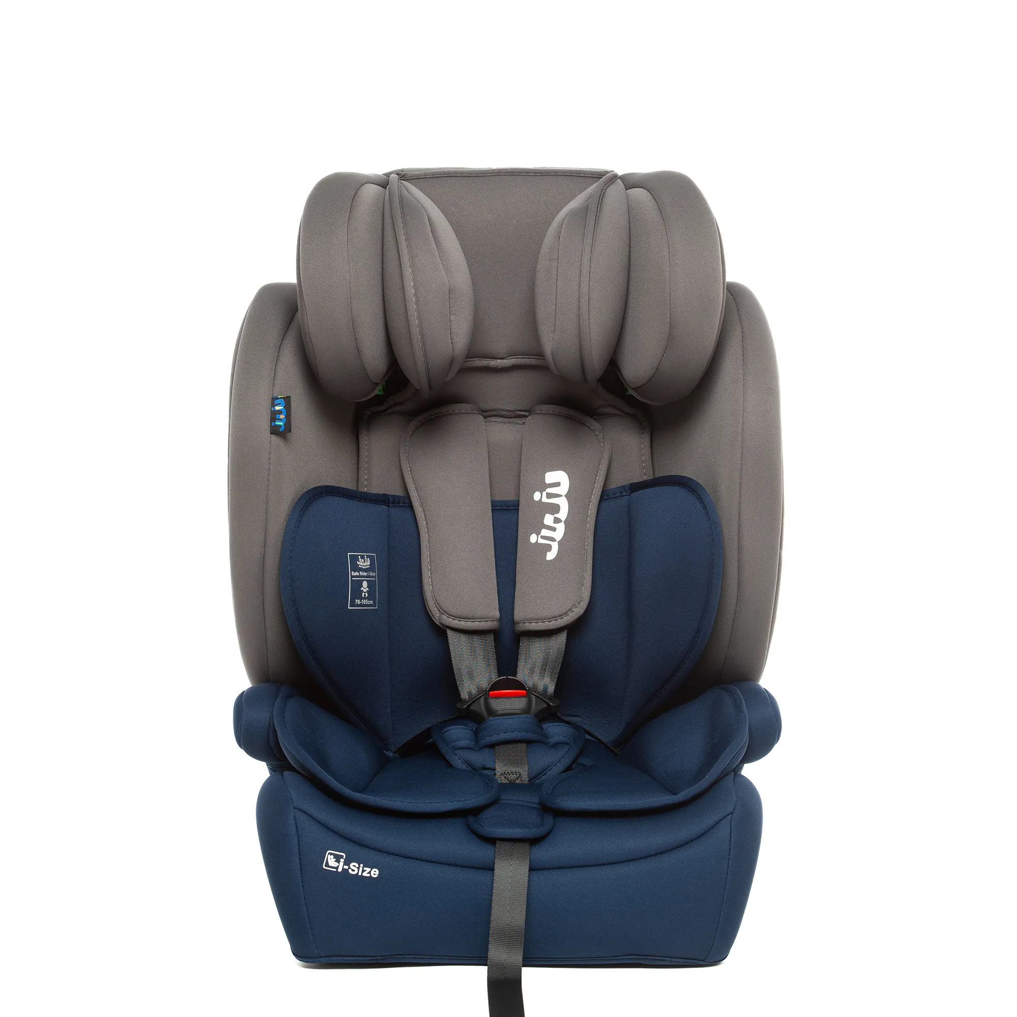 Scaun Auto Juju Safe Rider i-Size, Gri-Bleumarin - imagine 4
