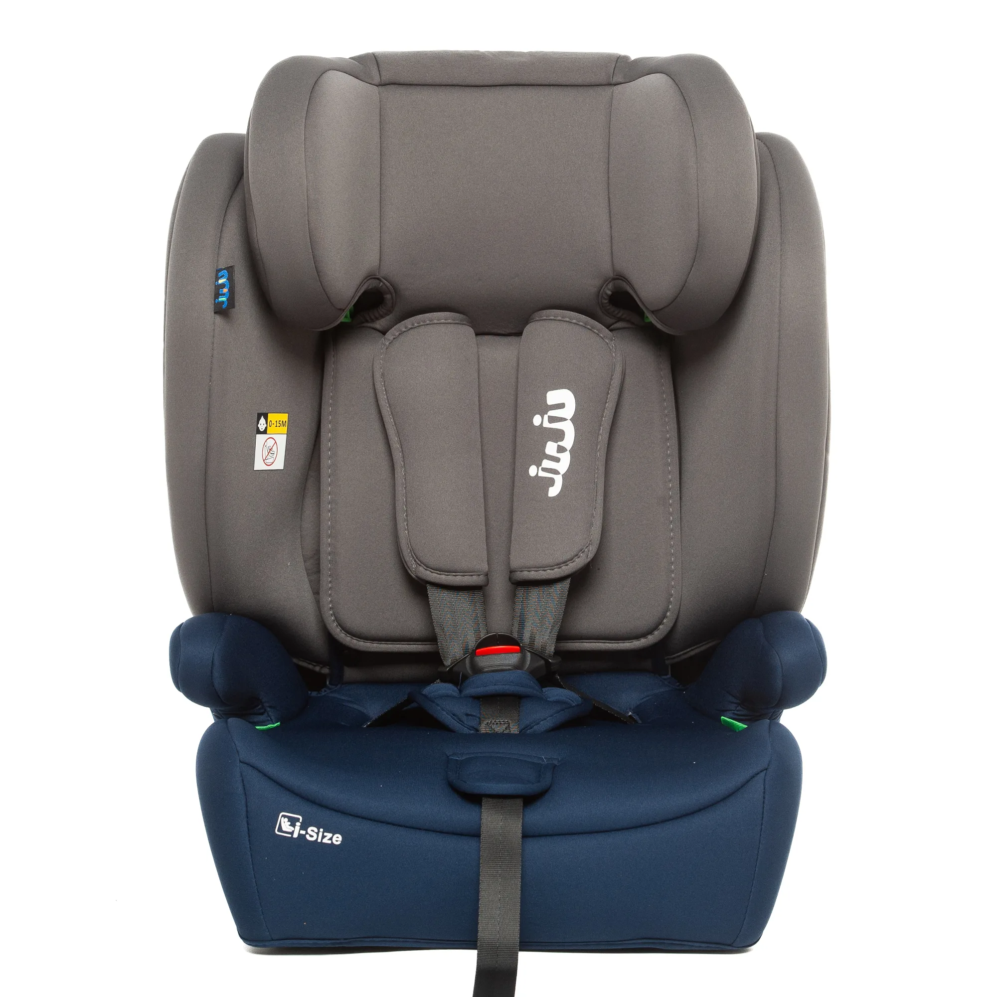 Scaun Auto Juju Safe Rider i-Size, Gri-Bleumarin - imagine 6