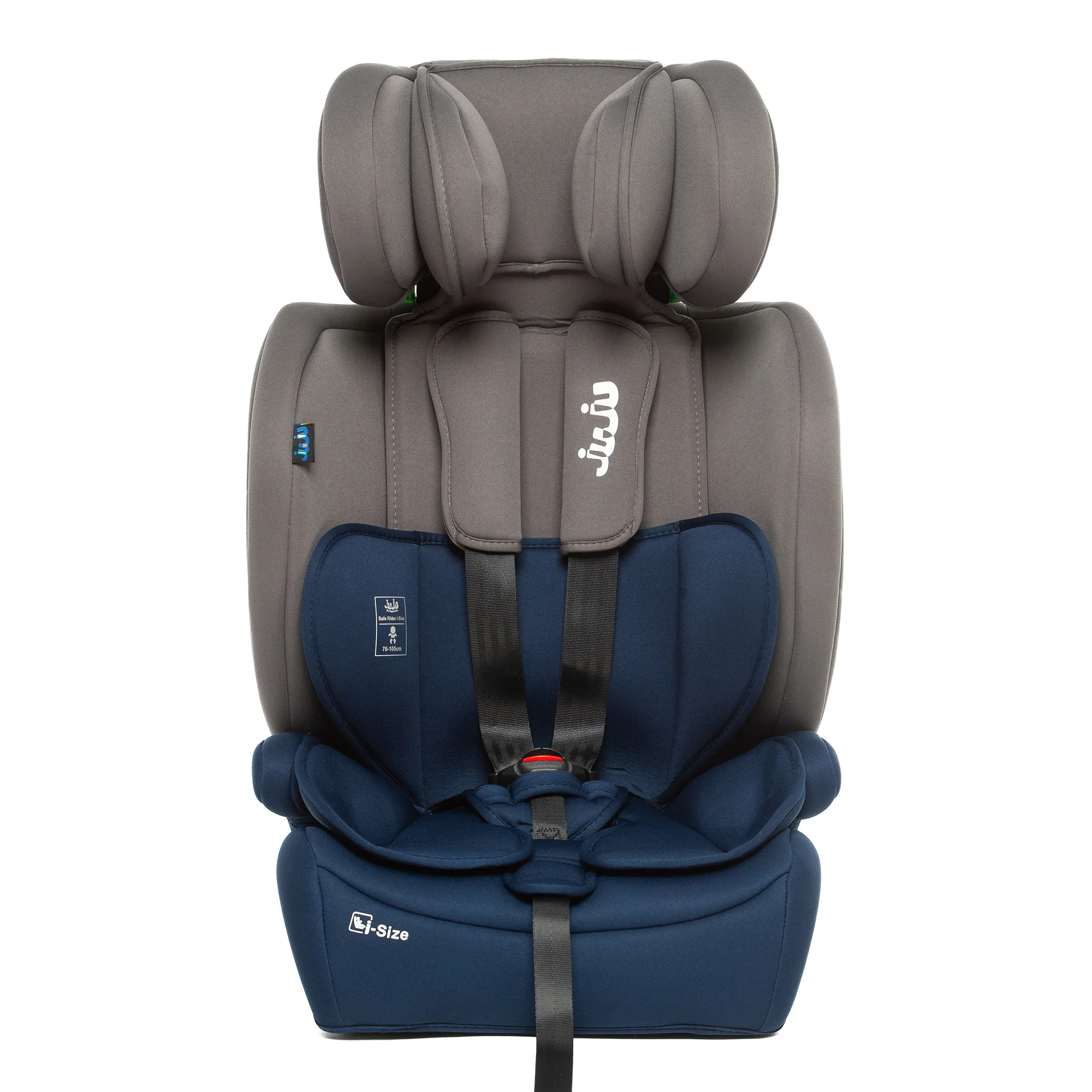 Scaun Auto Juju Safe Rider i-Size, Gri-Bleumarin - imagine 7