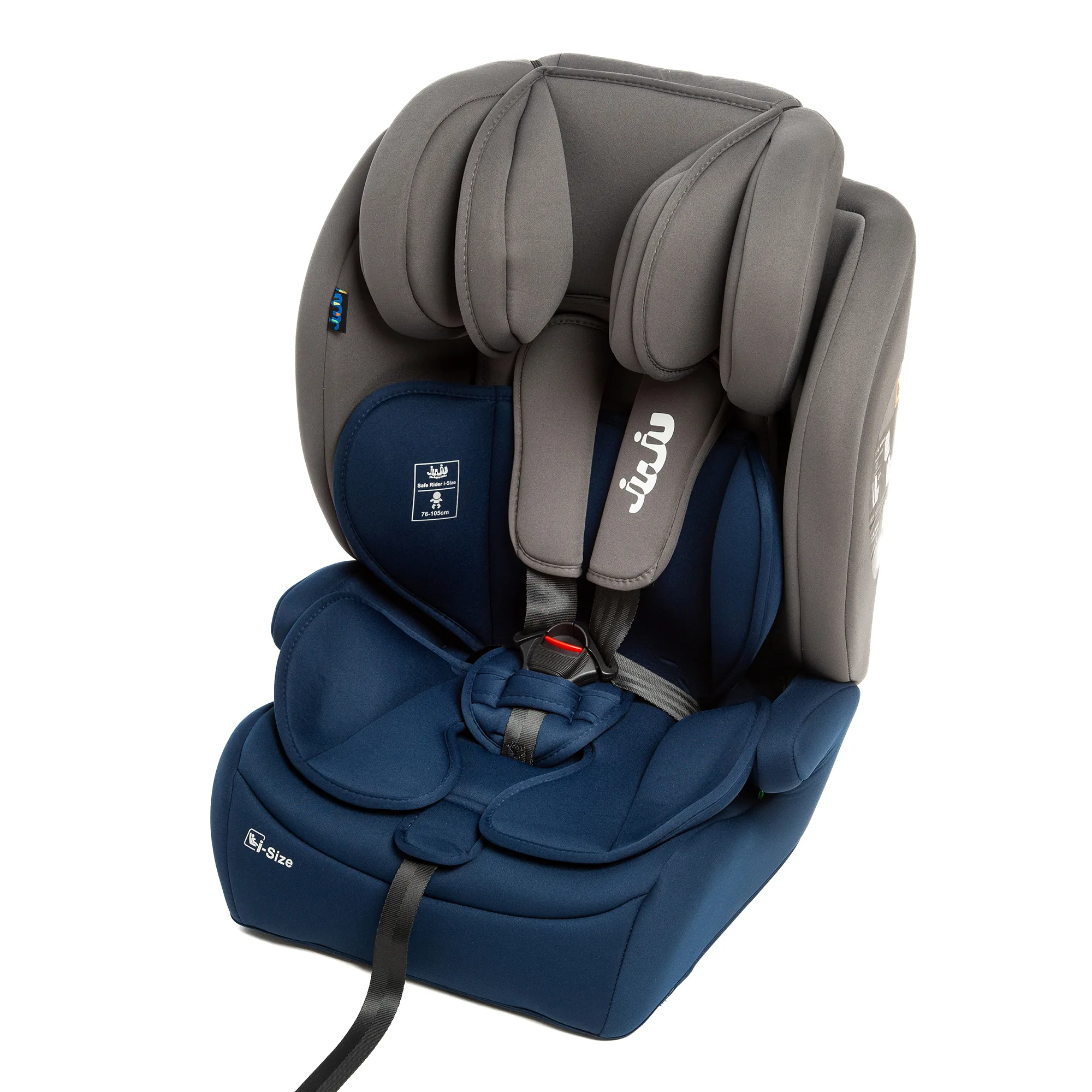 Scaun Auto Juju Safe Rider i-Size, Gri-Bleumarin - imagine 10