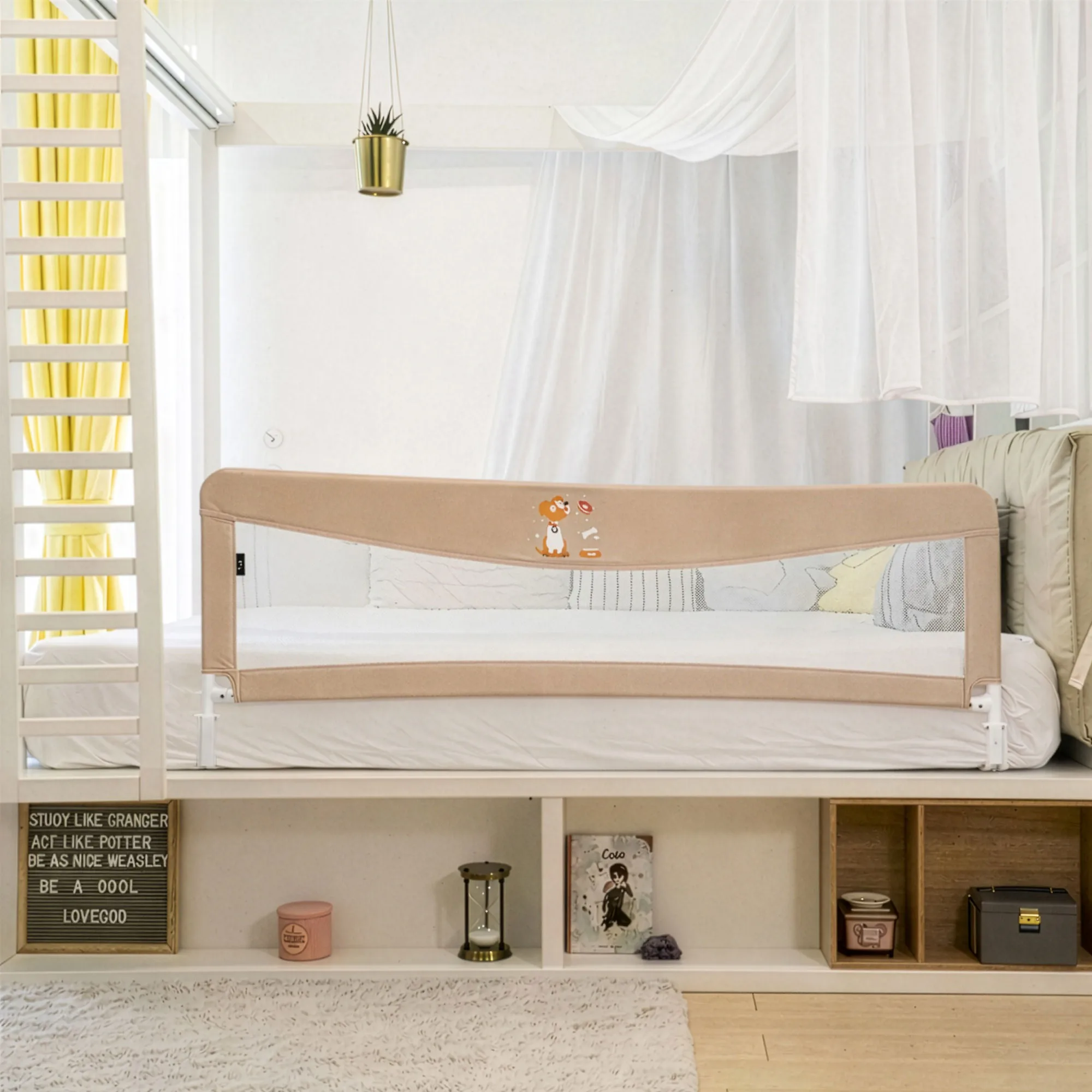 Margine de siguranta pentru pat Juju Safe Sleep, Sweet Dreams - imagine 2