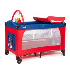 Alternative view of Patut pliant 2 niveluri Juju Sleepy Baby, Unicorn