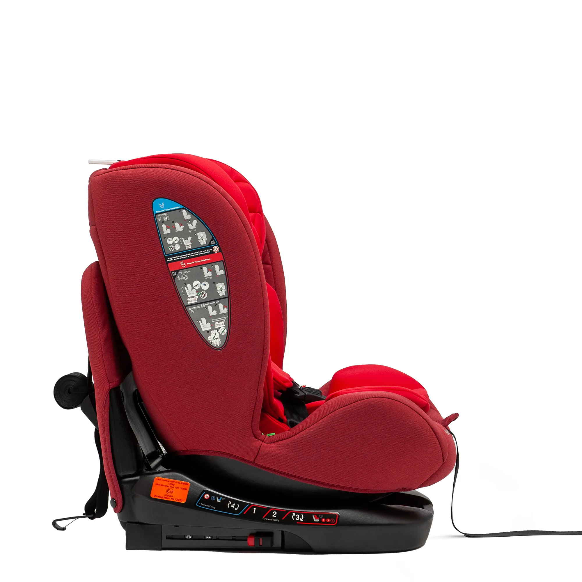 Scaun Auto Juju Total 360 i-Size, Rosu - imagine 12