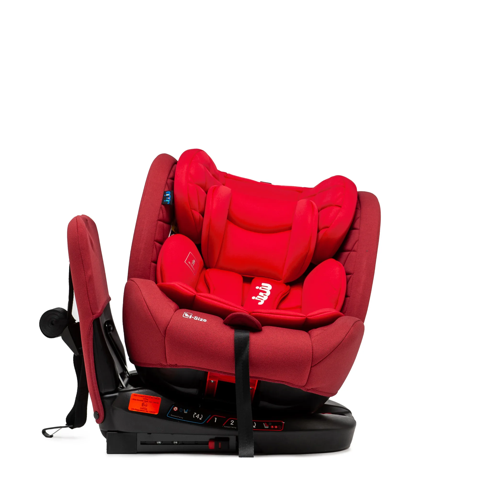 Scaun Auto Juju Total 360 i-Size, Rosu - imagine 7