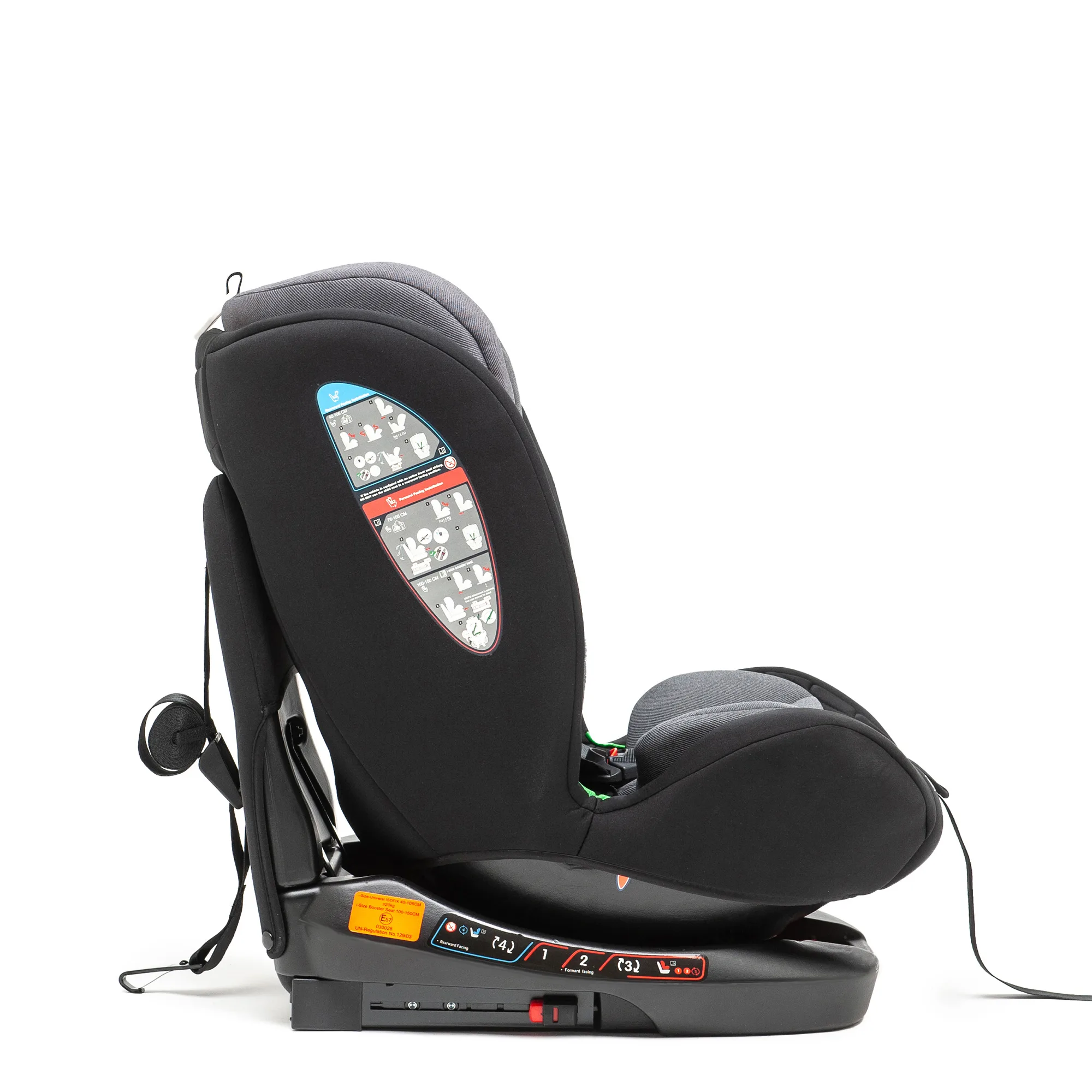 Scaun Auto Juju Total 360 i-Size, Negru - imagine 10