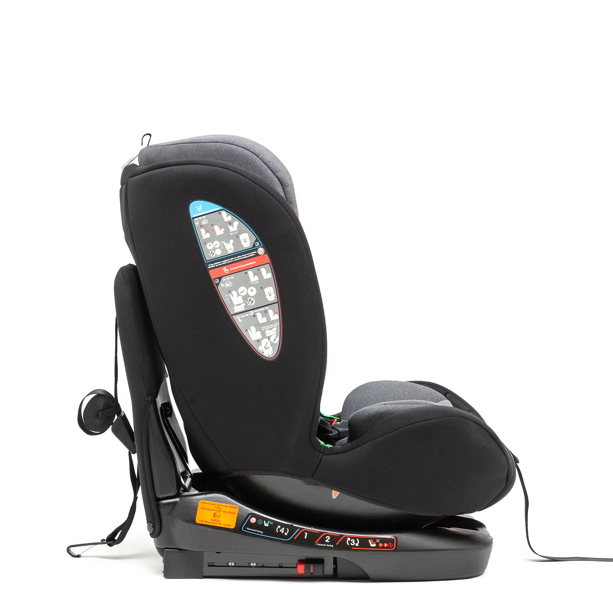 Scaun Auto Juju Total 360 i-Size, Negru - imagine 11