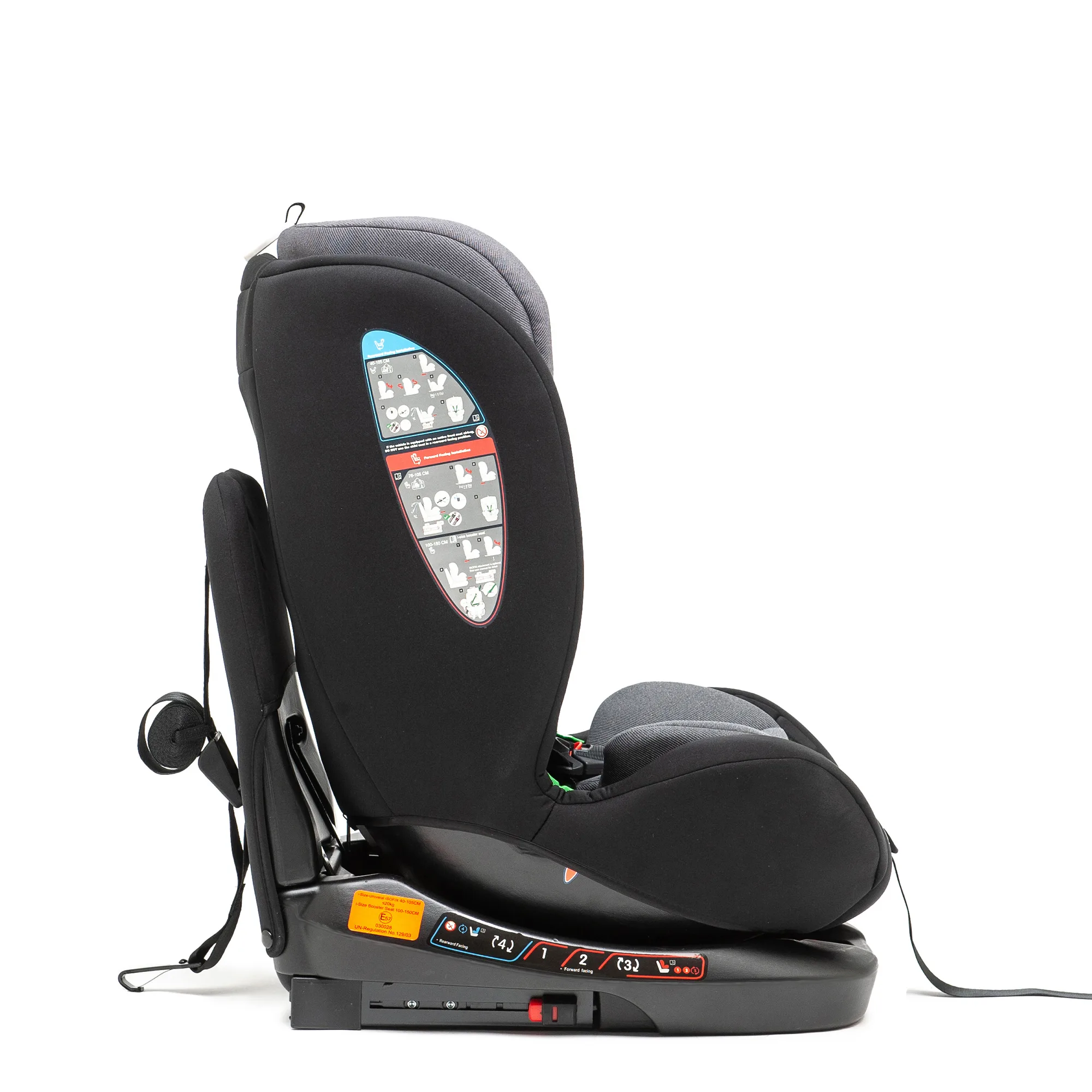 Scaun Auto Juju Total 360 i-Size, Negru - imagine 12