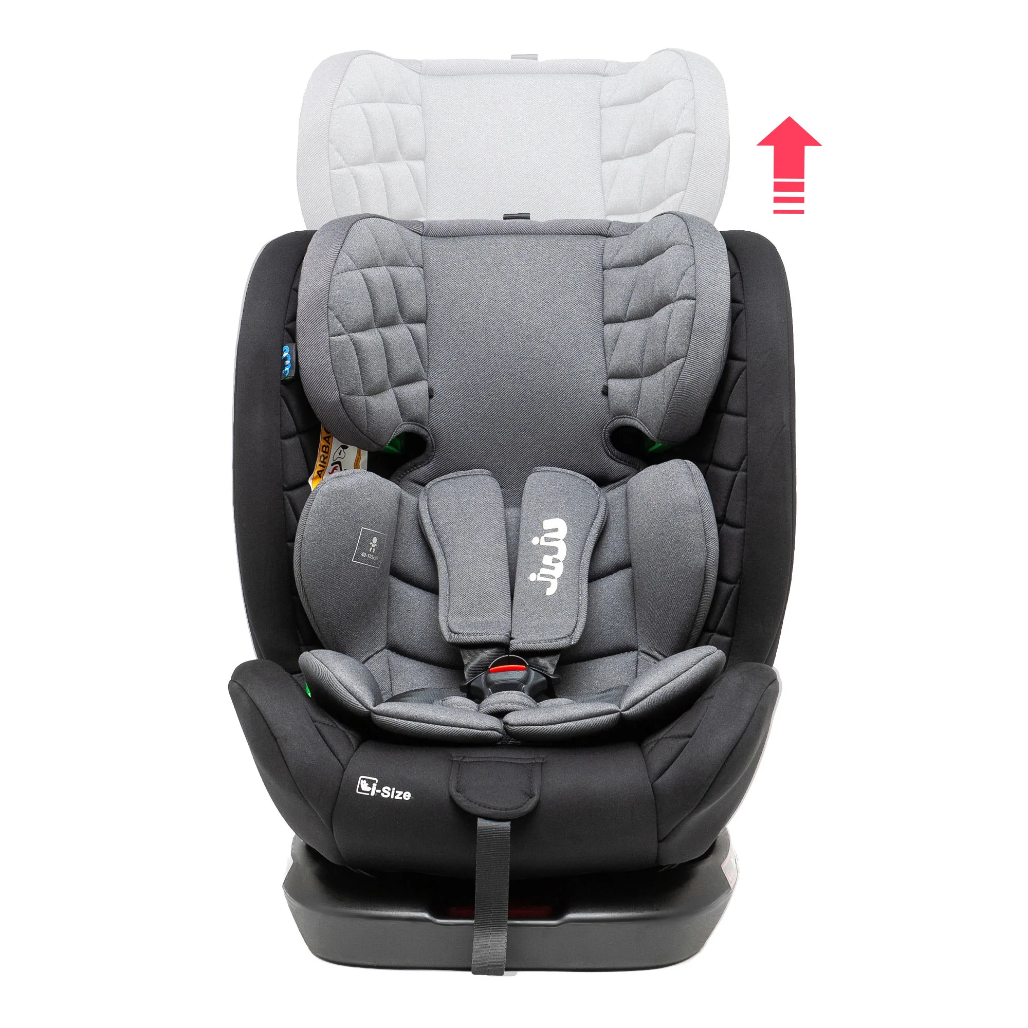 Scaun Auto Juju Total 360 i-Size, Negru - imagine 8