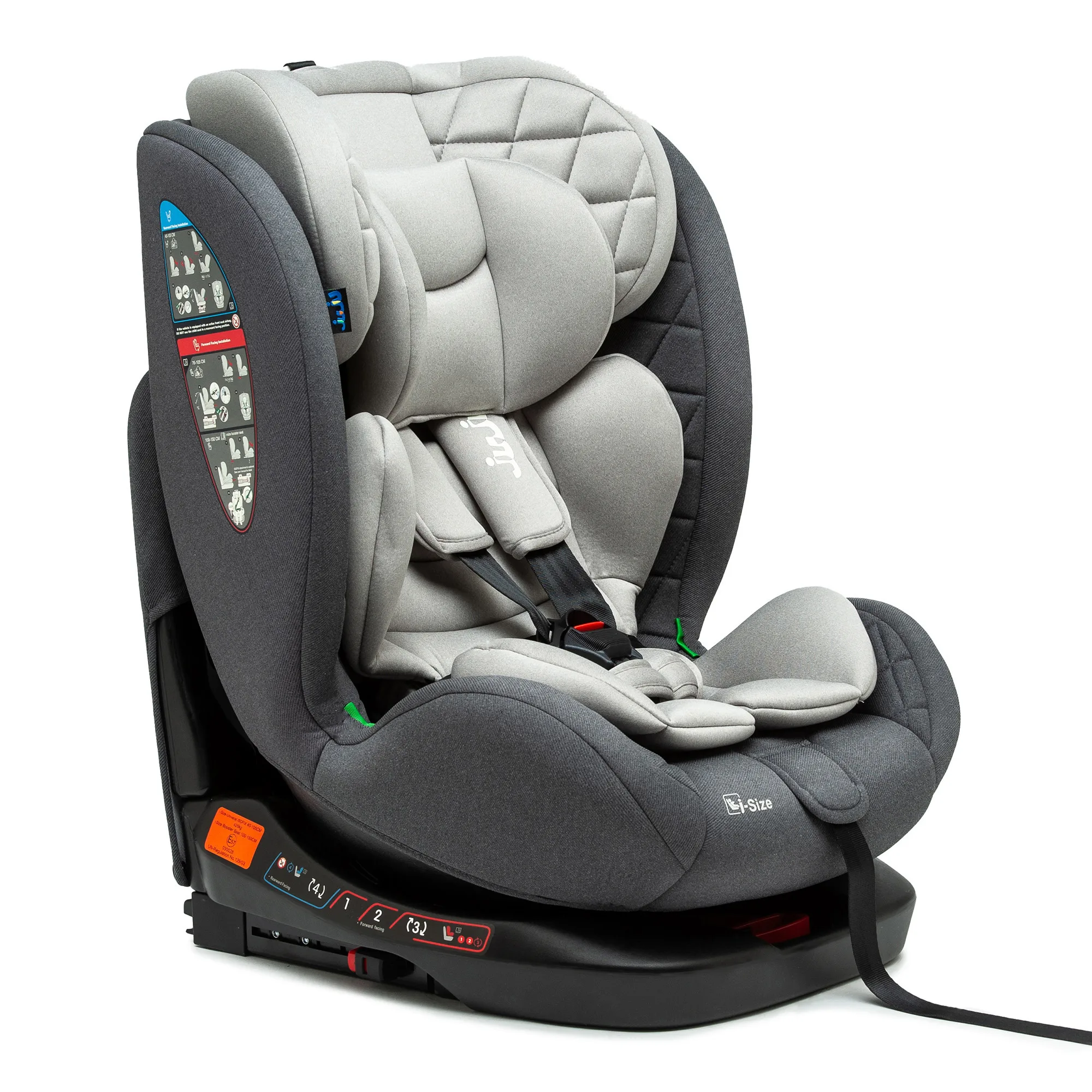Scaun Auto Juju Total 360 i-Size, Gri