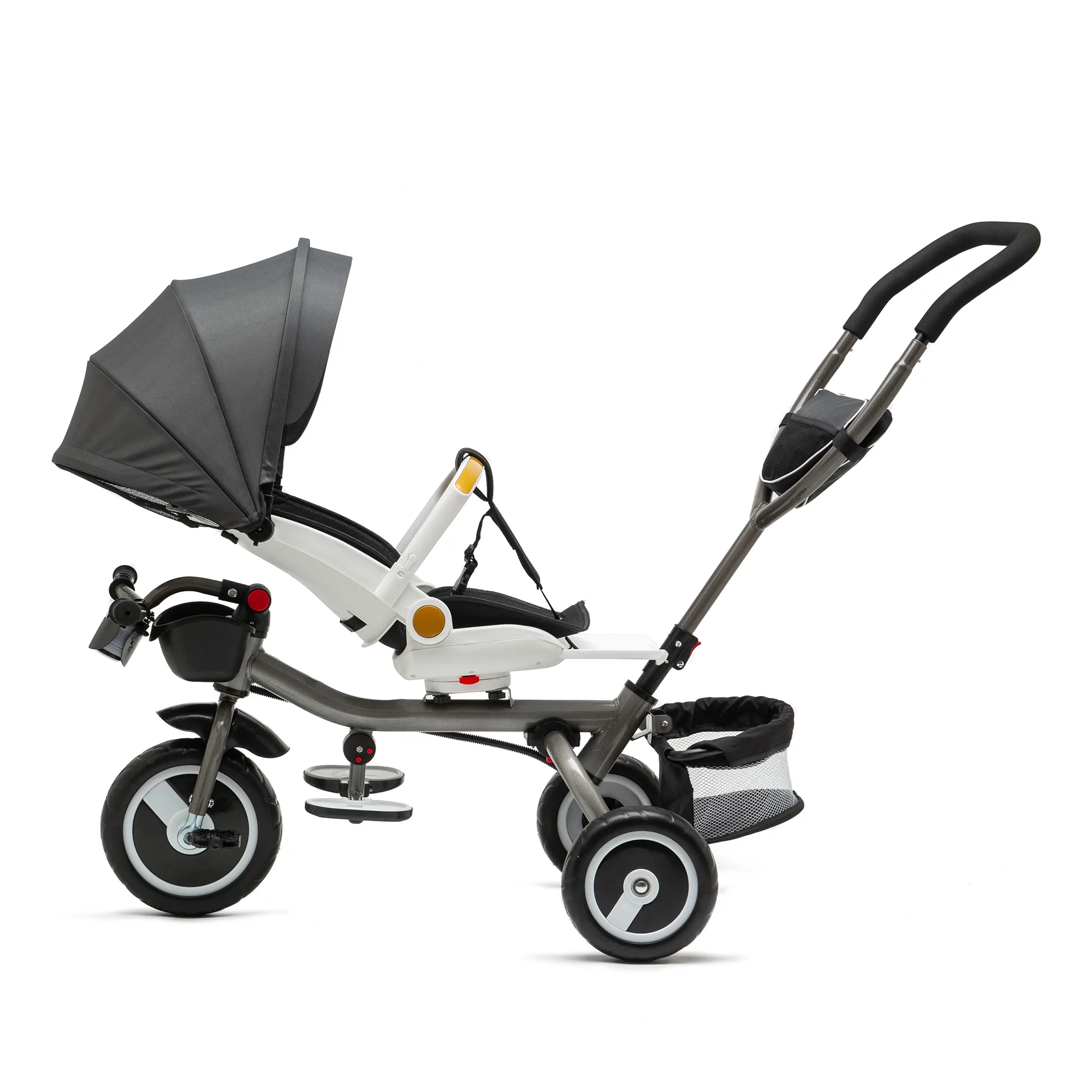 Tricicleta copii Juju Bliss Ride, Gri - imagine 8