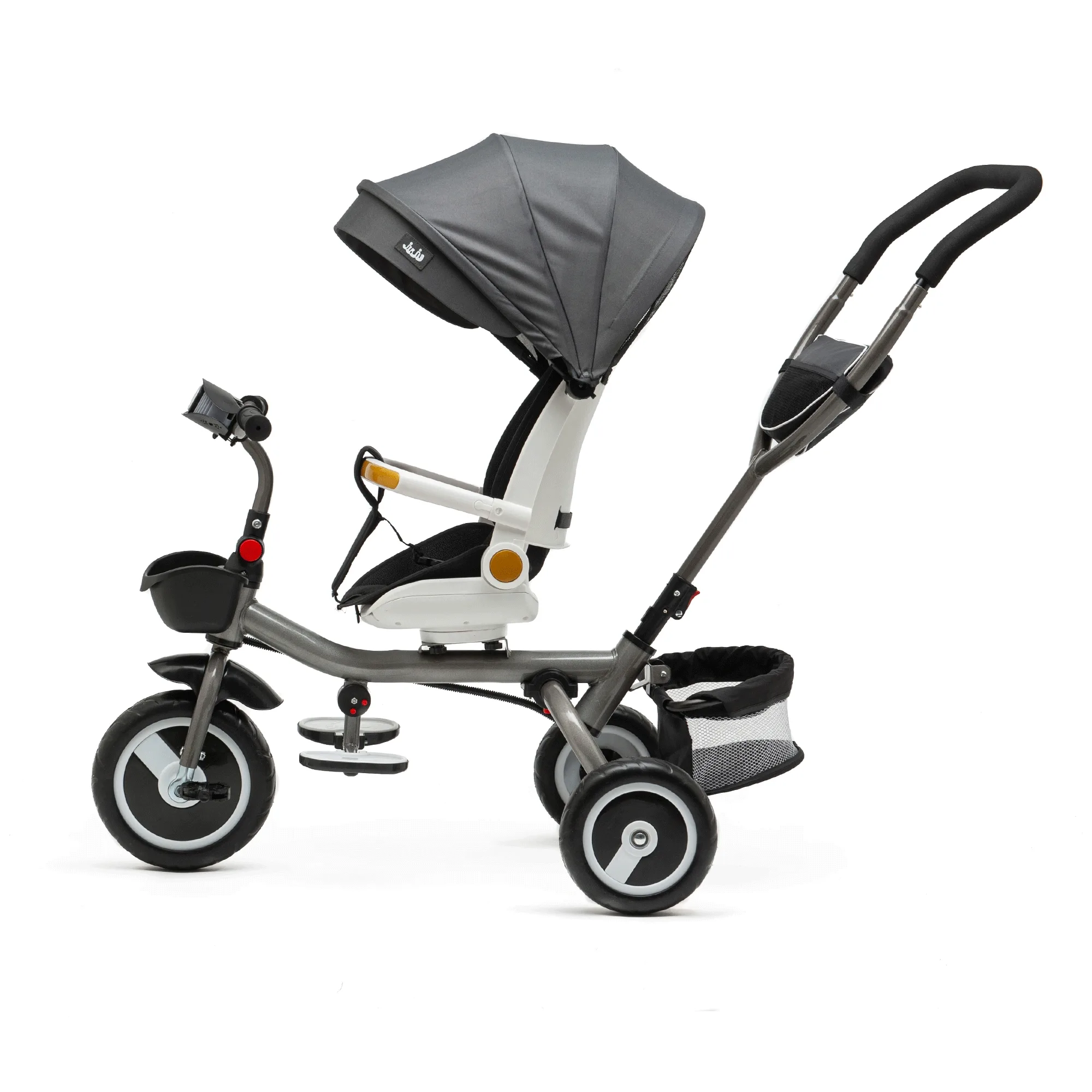 Tricicleta copii Juju Bliss Ride, Gri - imagine 10